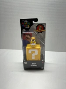 The Super Mario Bros Movie 2023 Cat Mario Action Figure 1in Nintendo - Picture 1 of 4