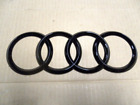 Audi A4 Rings Glossy Black Trunk Emblem OEM Audi A4