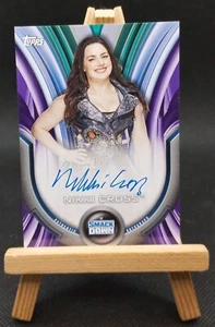 2020 Topps WWE - Roster Autographs - Purple Nikki Cross /99 on Card Auto - Bild 1 von 2