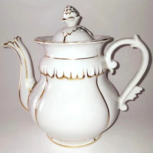 PARIS PORZELLAN Kaffeekanne Ausgießer 19. Jh. - Bild 1 von 12