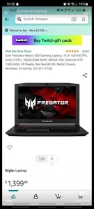 Acer Predator Helios 300 - Picture 1 of 3