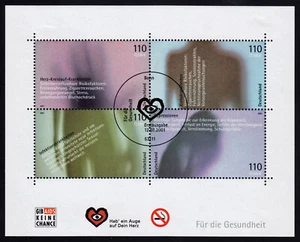 República Federal Bloque 54 SSt Para la Salud, Bloque FDC Sello Especial BONN - Imagen 1 de 1
