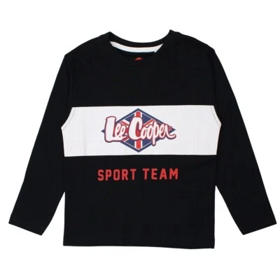 Shirt Boy Lee Cooper. Sleeves Long Color Noir. Gift for Kids - Image 1 of 2