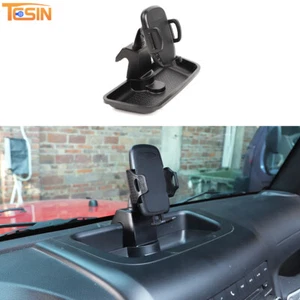 360° Dash Phone Holder Mount Storage Box for Jeep Wrangler JK 12-17 Accessories - Picture 1 of 10