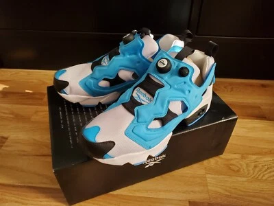 Reebok Insta Pump Fury OG MU EH1786 White/Black/Brgcya Men SZ 9.5 New w/ Box - Image 1 of 4