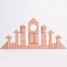  20 Pcs Geometric Building Blocks Presents for Kids Gift Wooden