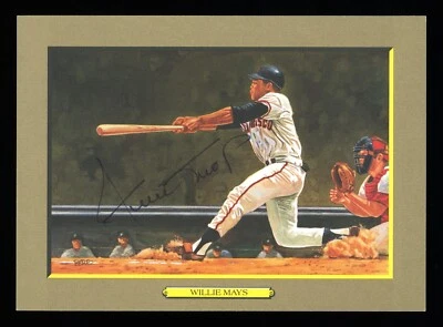 1990 Perez-Steele Great Moments Willie Mays Auto Autograph PSA/DNA GIANTS - Image 1 of 2