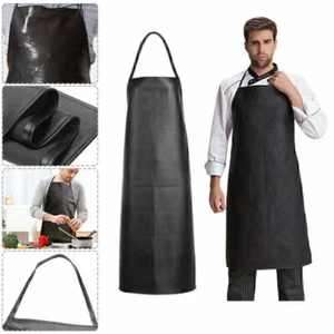 2er Schürze Kochschürze Grillschürze Wasserdicht Latzschürze BBQ Kochschürz L8H4 - Bild 1 von 11