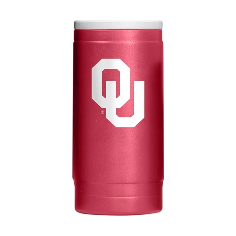 Oklahoma Sooners 12oz. Flipside Powdercoat Slim Can Cooler Cover