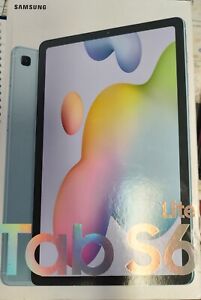 Samsung Galaxy Tab S6 Lite SM-P615 64GB (Factory Unlocked) 10.4" Wi-Fi +4G, Blue