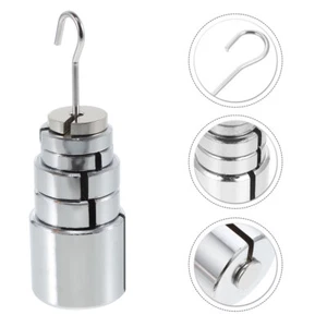 Metal Slot Code Physics Weight Set Classroom Science Weights Lab Teaching Tools - Imagen 1 de 11