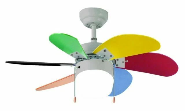 Vinco 70928 Venitalore  a Soffitto con 6 Pale - Multicolore