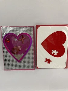 2- HIGH QUALITY 3D Papyrus Valentines Day Love Card Jeweled Lined Envelope - Picture 1 of 10