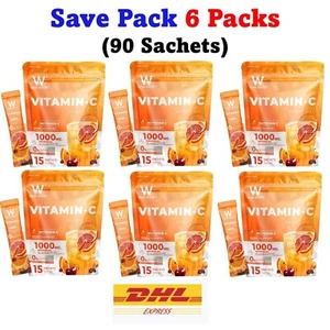 6 X Wink White Vitamin C Plus Powder Drink Dietary Supplement - Picture 1 of 10