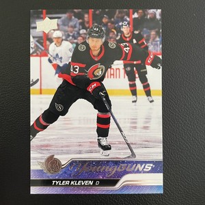 2023-24 Upper Deck Series 1 Young Guns Tyler Kleven #235 Ottawa Senators RC