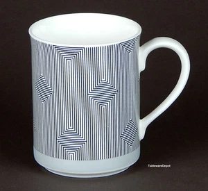 Epoch POP: Complete Set of 4 Mugs, Black & White Abstract Puzzles E134 - Picture 1 of 10
