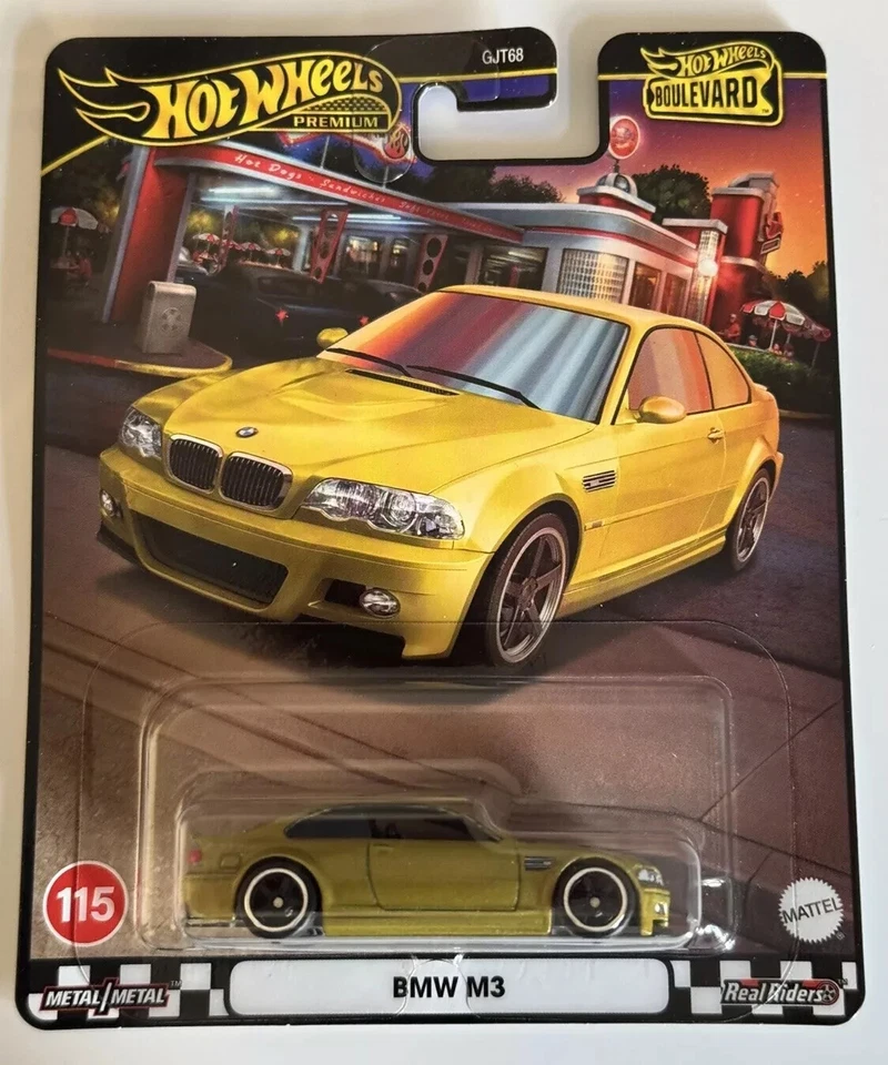Hot Wheels 2024 Boulevard - BMW M3 - #115 Real Riders Premium Foto 1 de 1