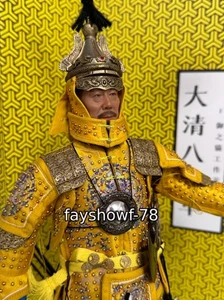 Qing Dynasty General of Fuyuan 1/6 Scale Action Figure King of Cat KOC009 Yellow - Picture 1 of 25