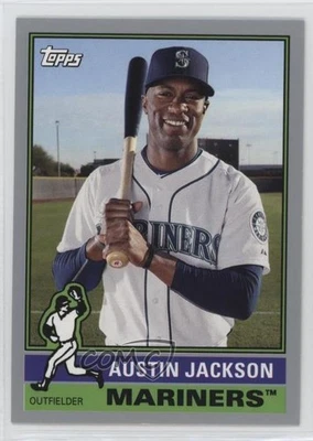2015 Topps Archives Silver /199 Austin Jackson #140 - Image 1 of 2