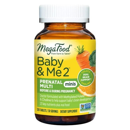 Baby & Me 2 Prenatal Multi Minis 120 Tabs  by MegaFood - Image 1 of 1