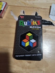 Rubik’s Match Kartenspiel Knobelspiel in Dose Neu in Verpackung Universität Spiele - Bild 1 von 7