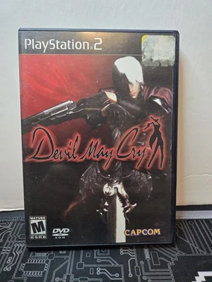 Devil May Cry (Sony PlayStation 2, 2002) Capcom PS2 Complete CIB w/Manual Tested - Image 1 of 4