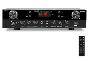 800W Power Home Audio Amplifier Receivers with Bluetooth 5.0 Subwoofer Amplif... - Picture 1 of 11