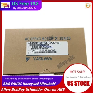 1PC New YASKAWA servo motor SGMAH-04A1A6CD-OY - Picture 1 of 9