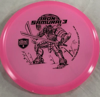 Discmania Iron Samurai 3 Eagle McMahon Signature Series Color Glow C-Line MD3 - Image 1 of 2