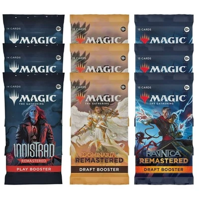 Magic: The Gathering Remastered Booster Assortment 15 cards per pack (9 count) - Image 1 of 4