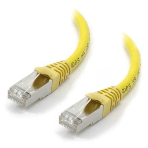 Alogic 10m Yellow 10G Shielded CAT6A LSZH Network Cable - Picture 1 of 1