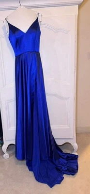 Sherri Hill Royal синий вечернее платье. Носилась один раз. Отличное состояние товара.  Размер 4-6 - Изображение 1 из 3