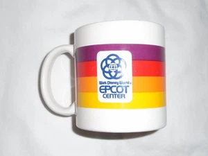 Vintage Walt Disney World 80er Epcot Center Becher Keramik Kaffeetasse Japan - Bild 1 von 4