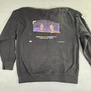 TMG Hoodie Mens Size Large Black Pullover Streetwear Trey Meat Gang Art - Picture 1 of 7