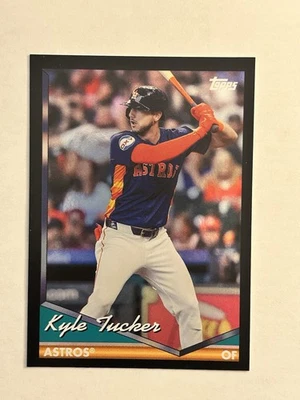 2024 Topps Archives - 1994 Topps Kyle Tucker #242 Black Foilboard - Image 1 of 2