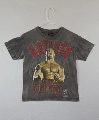 Camisa vintage WWE Batista The Animal 2007 para mujer talla XS Foto 1 de 4