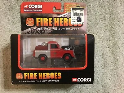 2002 Corgi Fire Heroes LAND ROVER FIRE TRUCK 1/43 Scale - Image 1 of 4