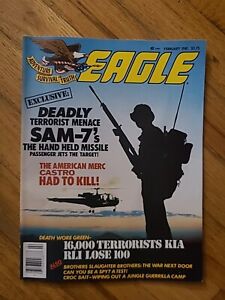 Vintage EAGLE Magazine February 1981 "Adventure, Survival, Truth" First Issue