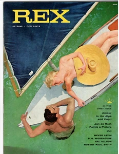 REX Magazine #1 Oct. 1956 First Issue, Joyce Miles, Count Basie, Joyce Glammond - Imagen 1 de 3