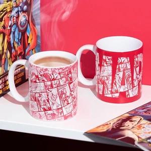 Marvel Comics - Mug - Avengers Thermal Effect Coffee Mug Logo - Gift Box - Picture 1 of 1
