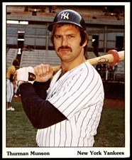 1975 SSPC THURMAN MUNSON VG PUZZLE BACKS RARE BASEBALL NEW YORK YANKEES