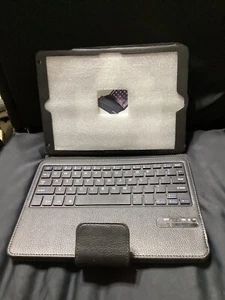 Poweradd Bluetooth iPad Removable Wireless Keyboard W/Case - Picture 1 of 5