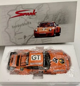 1:18 Porsche 911 RSR 3.0 Jägermeister Nurburgring 1975 n°54 Bob Wollek Spark - Foto 1 di 6