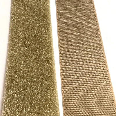 2" Velcro® Brand MIL-SPEC Desert Tan Hook & Loop Set - SEW-ON TYPE - 1 YARD - Image 1 of 4