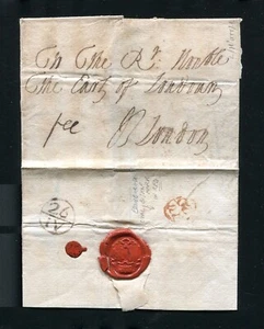 GREAT BRITAIN EDINBURGH 1723 BISHOP MARK RED FREE - Picture 1 of 1