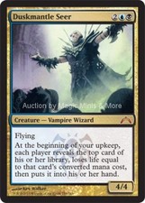 Gatecrash ~ DUSKMANTLE SEER mythic rare Magic the Gathering card