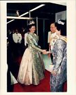 Queen Silvia Of Sweden Greet The Malaysian Roya... - Vintage Photograph 722886