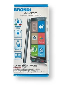 Brondi Amico Smartphone S Dual Sim Nano Sim Android Schwarz 5,7" - Bild 1 von 3