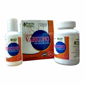 Herbals Varicono Capsules and Oil Combo  LONG EXPIRY - Picture 1 of 3