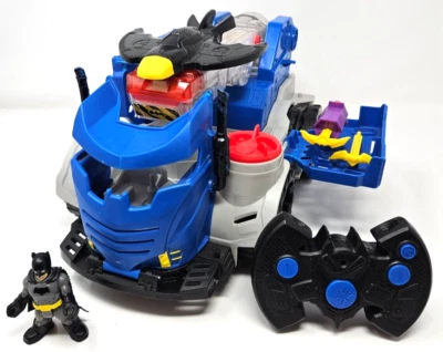 Mattel Imaginext DC Super Friends RC Mobile Command Center DTM79 - COMPLETO Foto 1 de 4